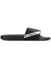 DSQUARED2 maple leaf slides