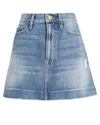 FRAME Kildare Mini Skirt,LMSKBS385 MINI SKIRT