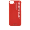 OFF-WHITE OFF-WHITE QUOTE IPHONE 8 CASE,OMPA008F18294015200170