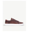 KURT GEIGER THEO LEATHER TRAINERS