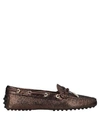 Tod's Loafers In Bronze