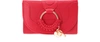 See By Chloé Hana Compact Wallet In Radiant Red