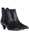 TABITHA SIMMONS EFFIE SEQUINNED ANKLE BOOTS,P00341814
