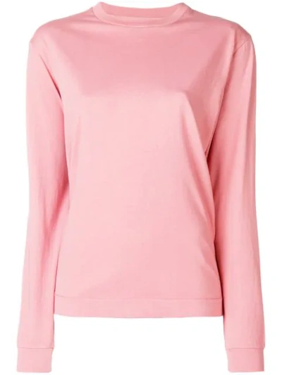 Alyx Back Print Sweatshirt In Pink