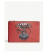 GIVENCHY SMALL LEATHER ZODIAC POUCH