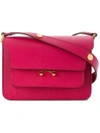 MARNI MARNI TRUNK SHOULDER BAG - PINK