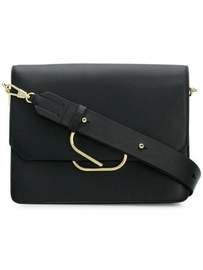 3.1 Phillip Lim / フィリップ リム Alix Smooth-leather Shoulder Bag In Black