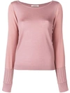 DOROTHEE SCHUMACHER RIBBED CUFF JUMPER