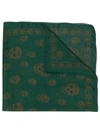 ALEXANDER MCQUEEN ALEXANDER MCQUEEN SKULL PRINT SCARF - GREEN