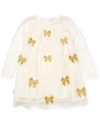 STELLA MCCARTNEY MISTY BOWS DRESS,1000083508157