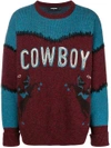 DSQUARED2 COWBOY PRINTED SWEATER