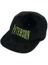 PATERSON PATERSON. EMBROIDERED LOGO CAP - BLACK