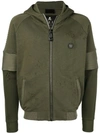 Philipp Plein Jogging Jacket In Green