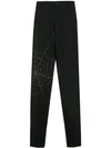 YOHJI YAMAMOTO spider web print trousers