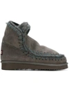 MOU MOU WHIPSTITCHED BOOTS - GREY