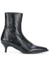 A.F.VANDEVORST A.F.VANDEVORST POINTED HEEL BOOTS - BLACK