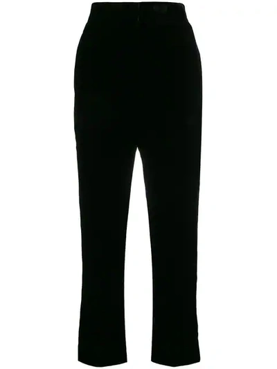 Ports 1961 Cropped Trousers In Black
