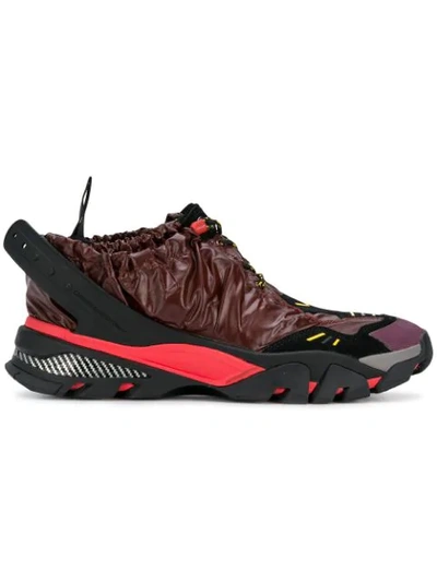 Calvin Klein 205w39nyc Ruched Sporty Sneakers - 红色 In Red
