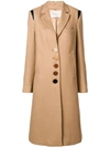 MARCO DE VINCENZO CORDUROY BUTTONED COAT