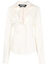 JACQUEMUS DROOPED CHEST SHIRT