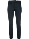 DONDUP DONDUP PERFECT TROUSERS - BLUE