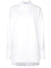 MARINA MOSCONE MARINA MOSCONE OVERSIZED SHIRT - WHITE