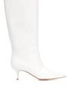 GIANVITO ROSSI POINTED TOE KNEE LENGTH BOOTS