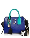 MARC JACOBS LITTLE BIG SHOT LEATHER SATCHEL,M0013267