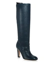 STUART WEITZMAN WOMEN'S CHARLIE POINTED-TOE KNEE-HIGH SUEDE HIGH-HEEL BOOTS - 100% EXCLUSIVE,CHARLIE