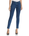 J BRAND ZION BUTTON-DETAIL SKINNY JEANS IN STATIC,JB000796