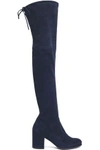 STUART WEITZMAN SUEDE OVER-THE-KNEE BOOTS,3074457345619241236