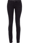 ALICE AND OLIVIA WOMAN JANE MID-RISE SKINNY JEANS BLACK,AU 7789028783619244