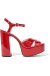MARC JACOBS PATENT-LEATHER SANDALS,3074457345619065857