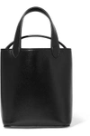 GIVENCHY GIVENCHY WOMAN GLOSSED-LEATHER BUCKET BAG BLACK,3074457345619073970