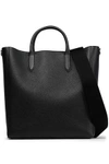 ANYA HINDMARCH ANYA HINDMARCH WOMAN EBURY TEXTURED-LEATHER TOTE BLACK,3074457345619140838