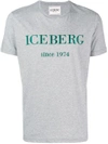 ICEBERG ICEBERG LOGO T-SHIRT - GREY