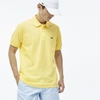 Lacoste L.12.12 Logo-embroidered Polo Shirt In Yellow