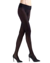Natori Women's Revolutionary Seamless Opaque Tights 2 Pack In Black