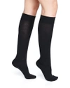 Falke Sensitive Berlin Textured-band Knee Sock In Black