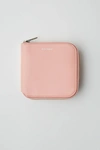 Acne Studios Zippered Wallet Powder Pink