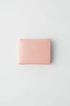 ACNE STUDIOS Fold wallet powder pink