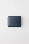 ACNE STUDIOS Trifold card wallet Dark Blue