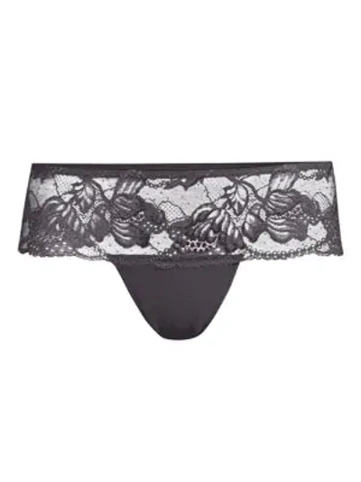 Simone Perele Promesse Boyshort Briefs In Anthracite