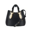 AEVHA LONDON Mini Garnet Tote In Black With Resin Hardware