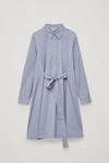 COS SHIRT DRESS WITH FRONT TIE,0694209002
