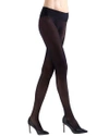 Natori Women's Revolutionary Seamless Opaque Tights 2 Pack In Black