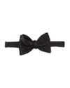 Stefano Ricci Textured Crystal Self-tie Bow Tie In Black