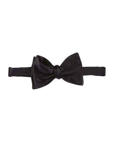 STEFANO RICCI SELF-TIE SATIN BOW TIE,PROD211050228