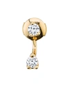 ANITA KO 18K GOLD DIAMOND ORBIT EARRING (SINGLE),PROD214670109