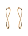 ANITA KO 18K ROSE GOLD TWISTED HOOP EARRINGS,PROD214670127